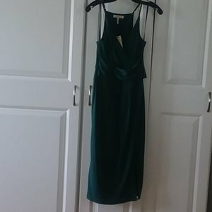 Hunter green dress